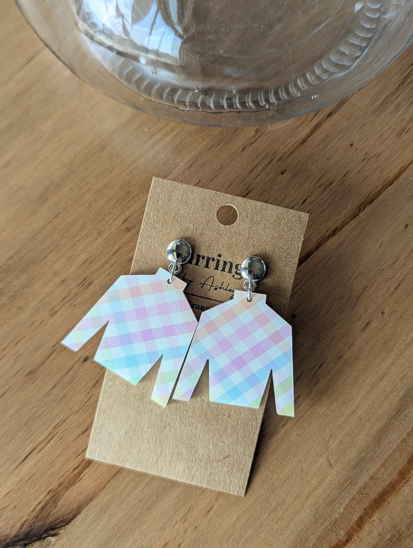 Pastel Plaid Jockey Silk