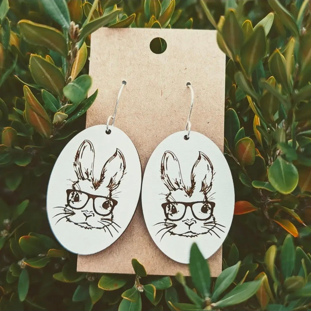 Bunny with Glasses