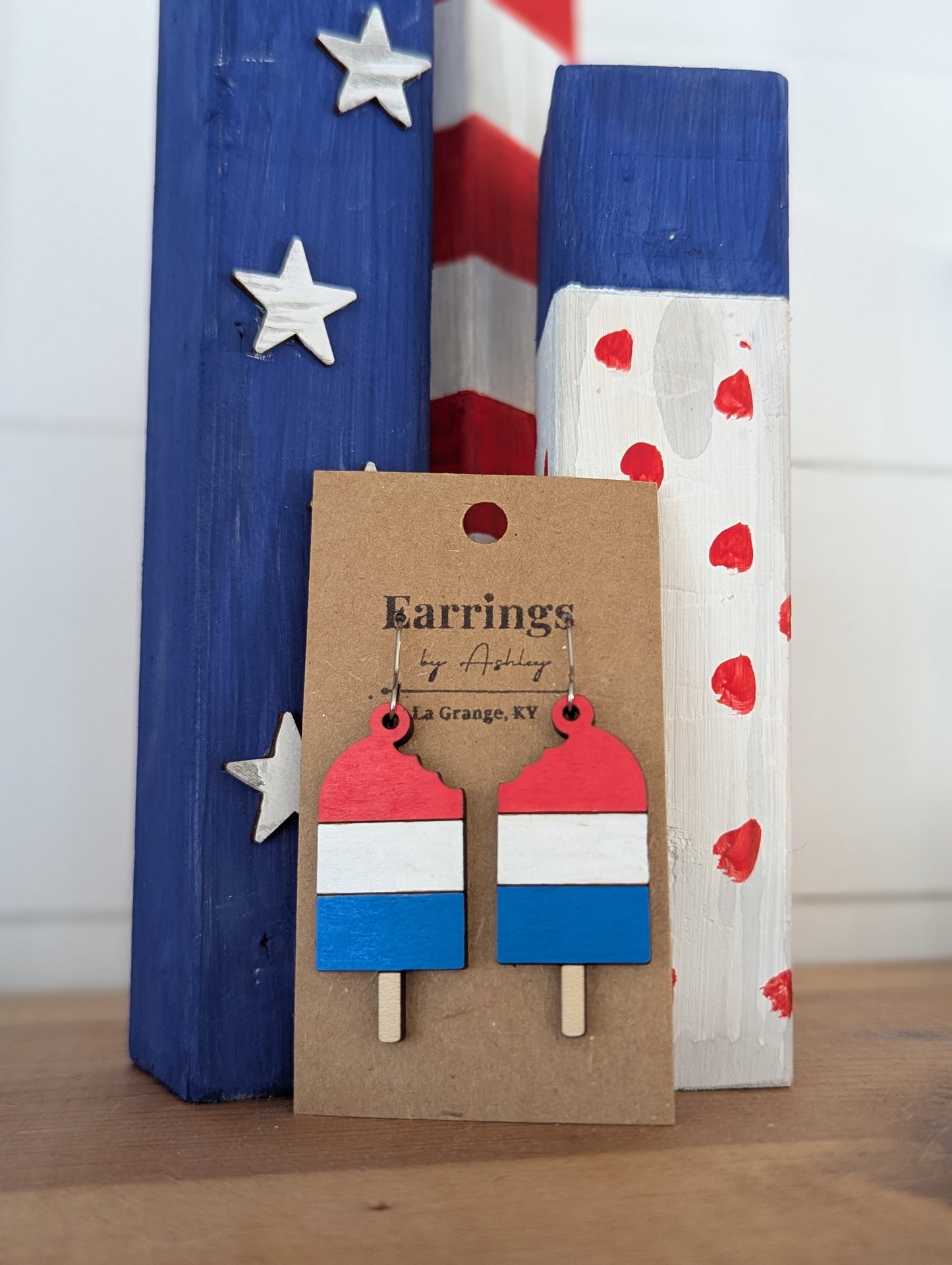 Red White & Blue Popsicle