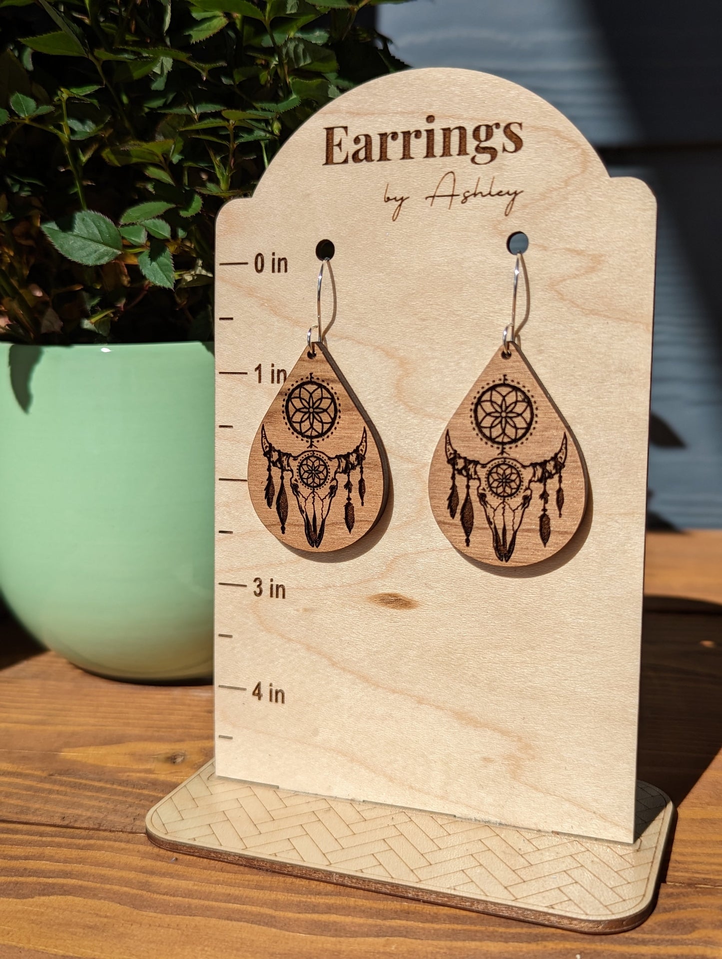 Boho Longhorn Skull