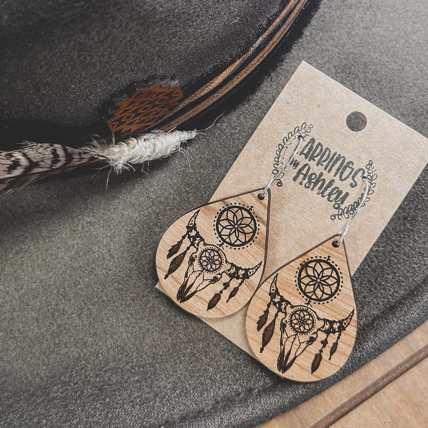Boho Longhorn Skull