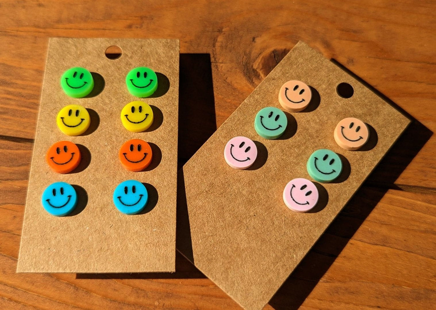 Smiley Face Studs