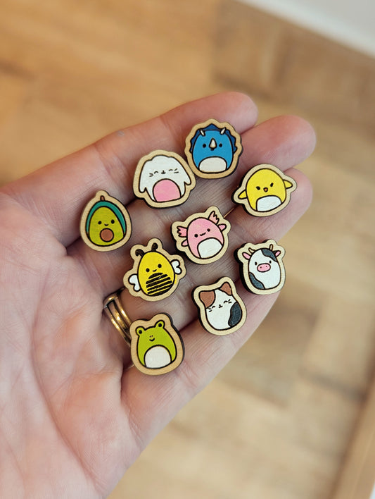 Squishy Friends Studs