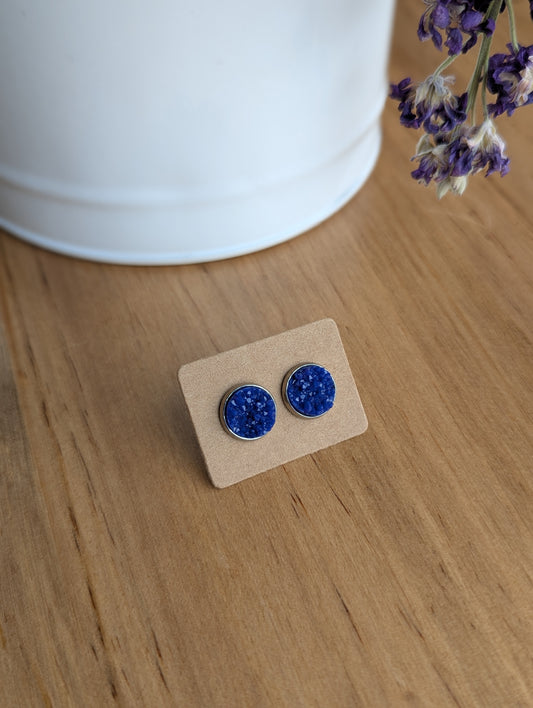 Druzy - Zaffer Blue