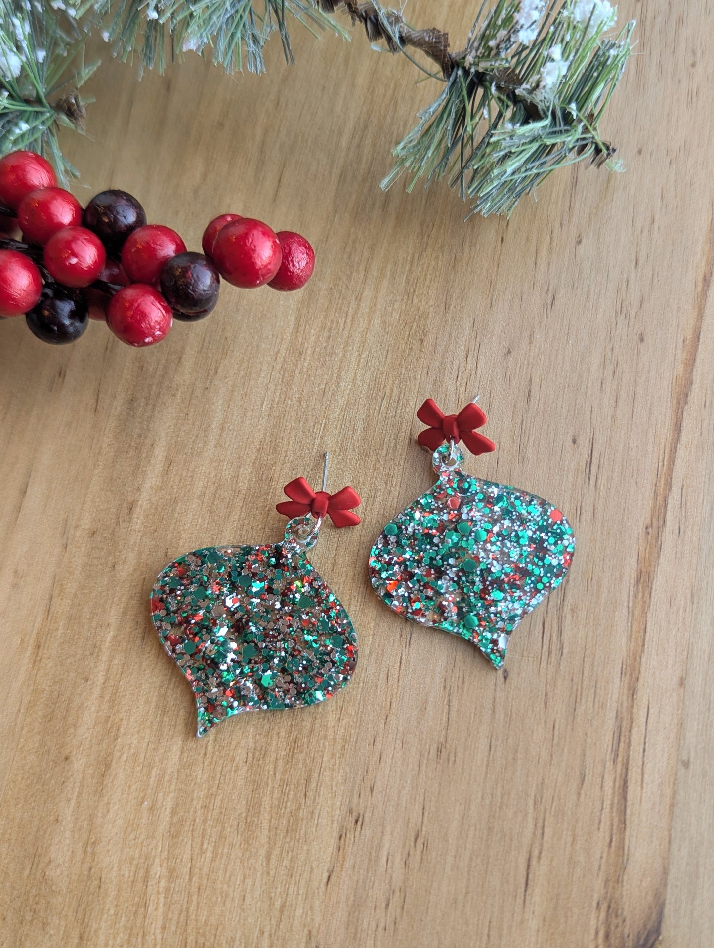 Christmas Glitter Ornament