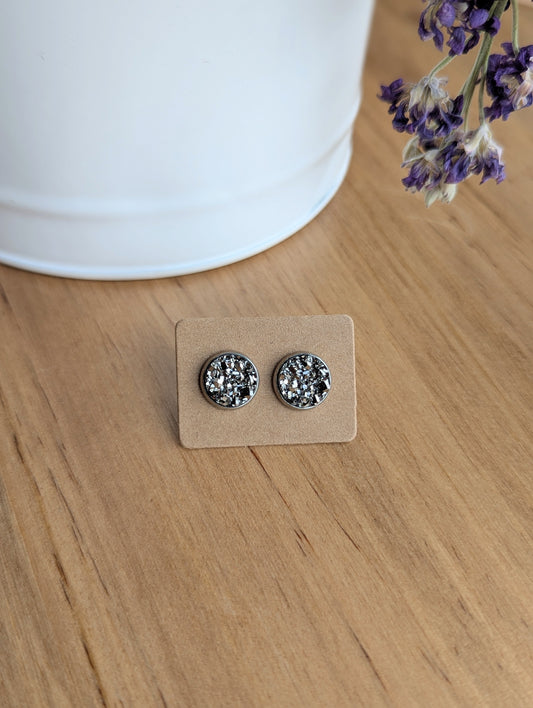 Druzy - Gunmetal
