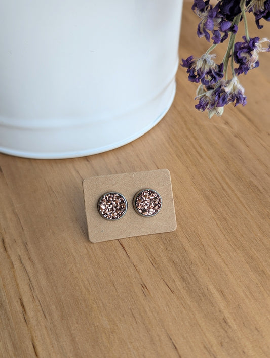 Druzy - Rose Gold