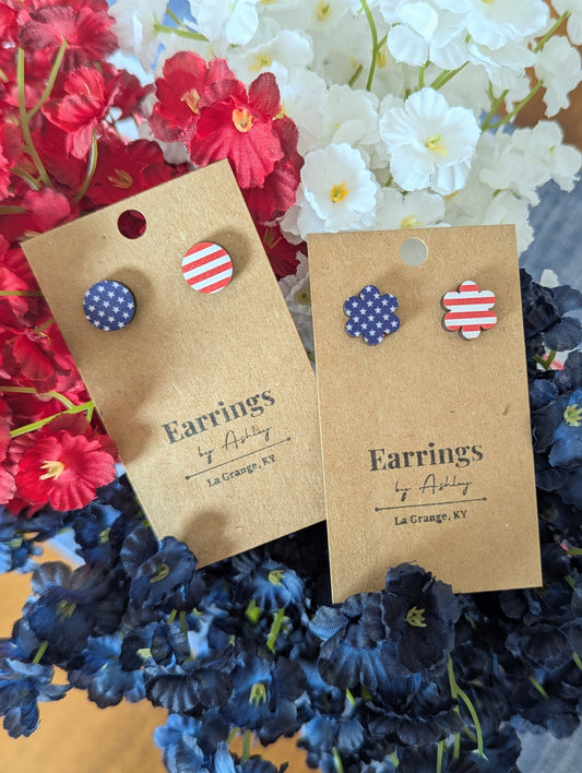 Stars & Stripes Stud