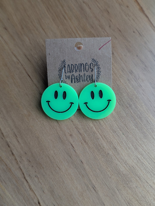 Lime Green Smiley