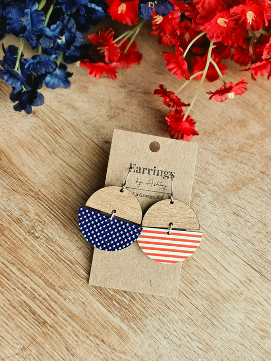 Stars & Stripes Wood Top