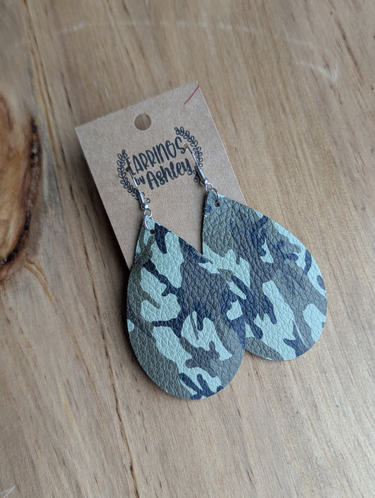 Camo leather