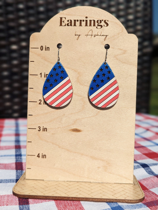 Flag Teardrop