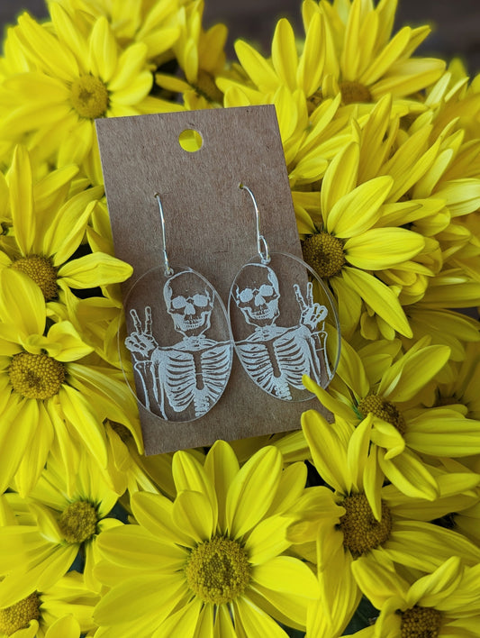 Peace Skeleton