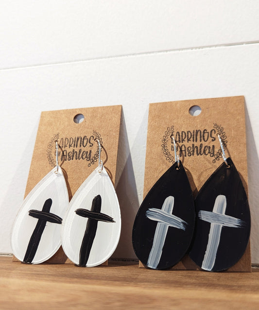 Cross Teardrop